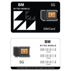 Bytes mobile sim card image